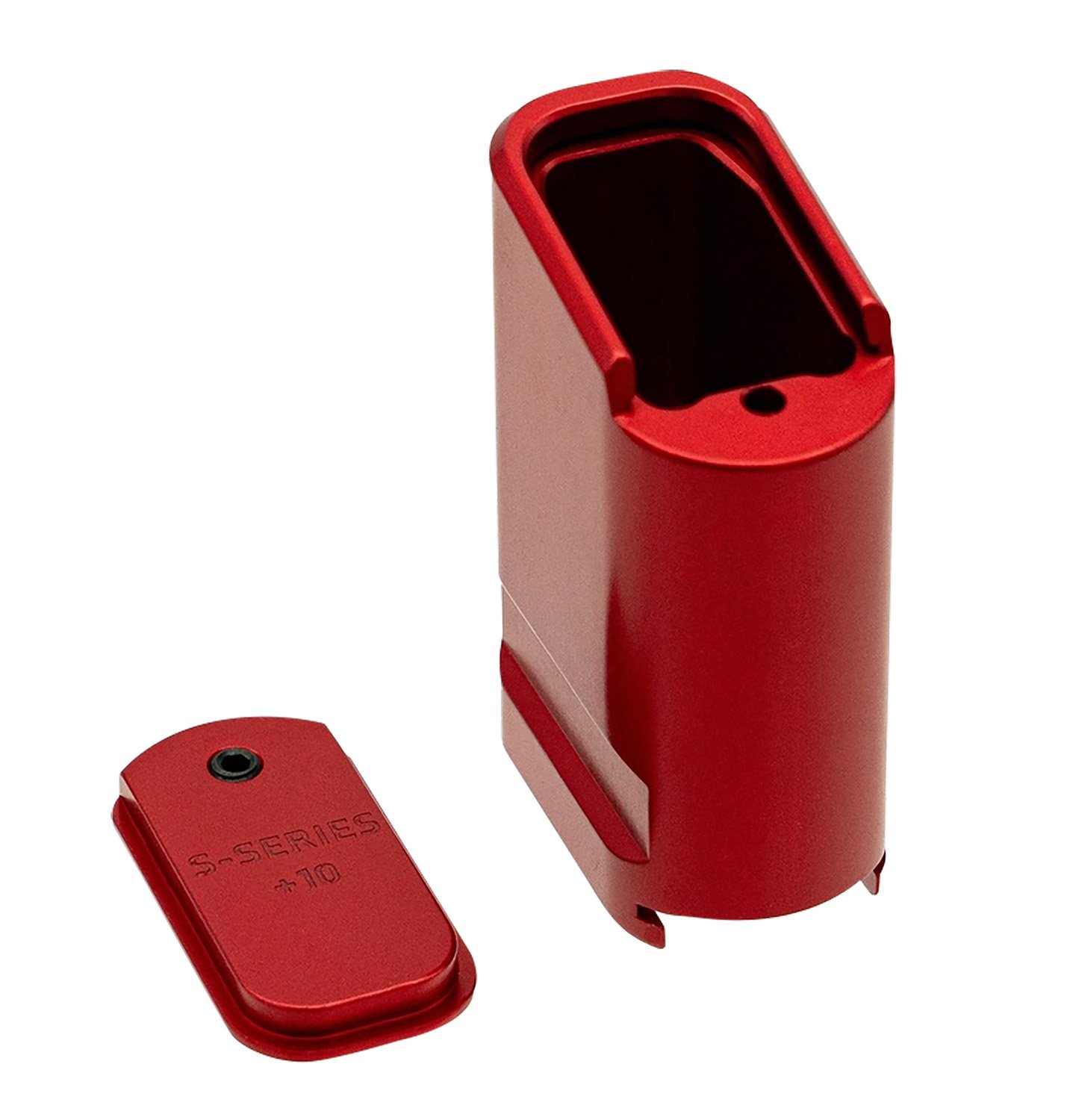 Shield Arms SAS15ME10RED Magazine Extension Extended 10rd Compatible w/... - Shield Sights - 10RD