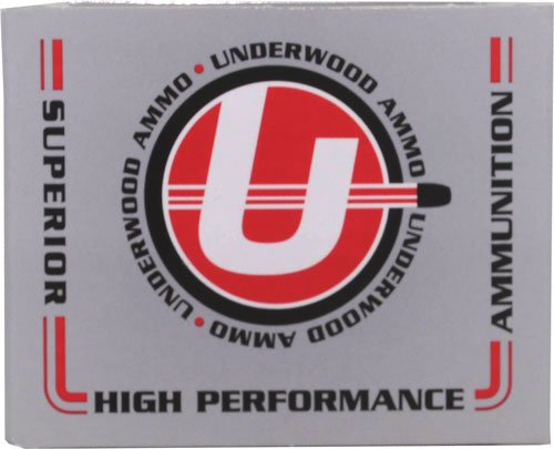 Underwood 9mm Luger 147GR JHP Nickel-Plated Brass Ammo 20 Rounds - Underwood Ammo - 9MM LUGER (9X19,9MM PARABELUM)