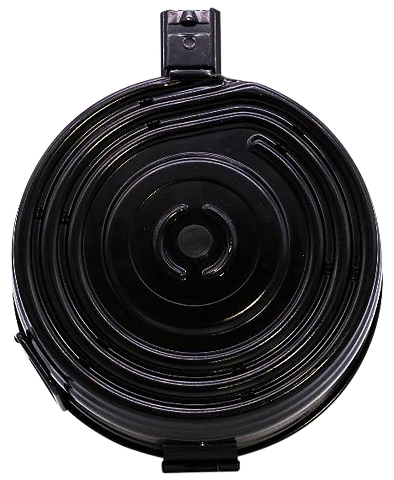 KCI USA KCIMZ004S AK-47 75rd Drum Magazine 7.62x39mm Black Steel