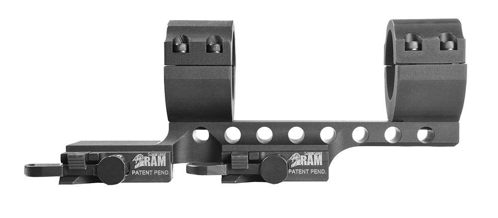 Samson 030009001 DMR Scope Mount/Ring Combo 30mm Black Anodized Aluminum