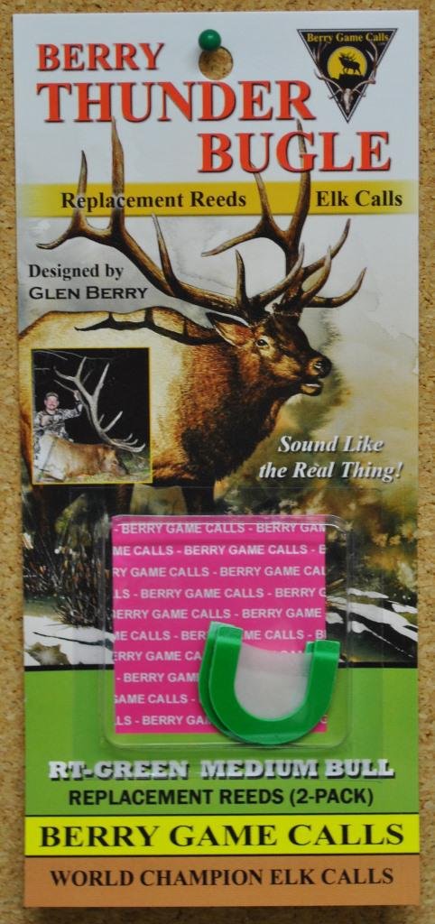 BERRY RT-G Replacement Reeds for Thunderbugle Green Latex 2-Pack - BERRY