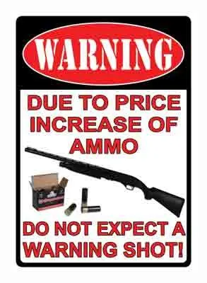 Buy Rivers Edge 16 Inch Sign Due to the Price Increase 1508 online