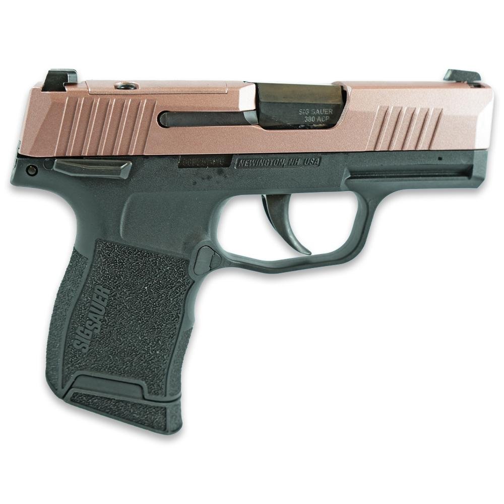 Sig Sauer 365-380-BSS-MS 380 Auto Pistol, Rose Slide, 10rd, 3.1" Barrel - Sig Sauer - 380 AUTO