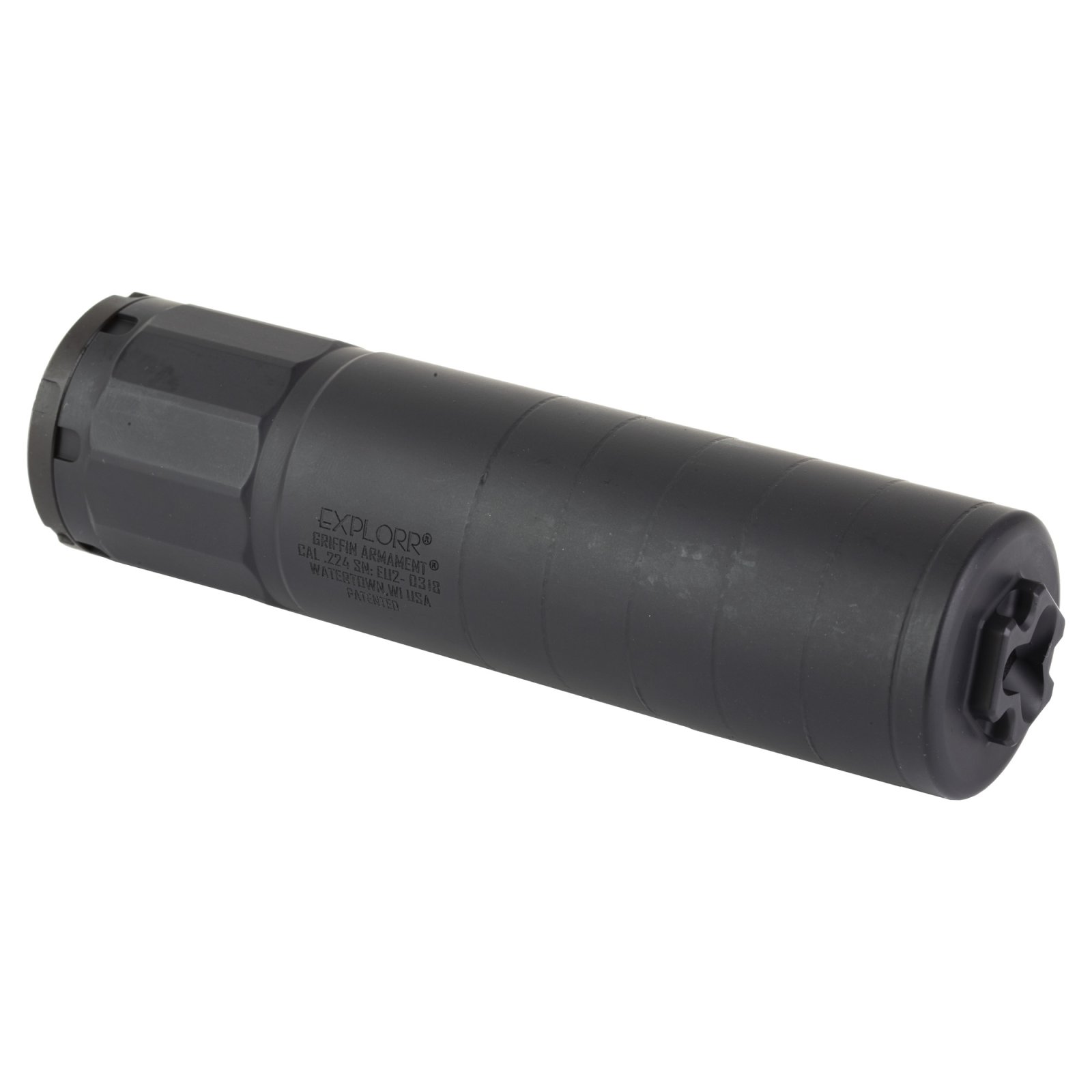 Griffin Armament Explorr EU2 224 5.8" Suppressor High Temp Cerakote