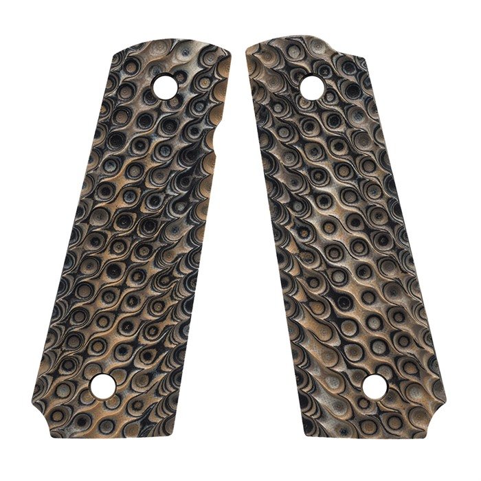 VZ Grips HYDRA-BHB-A 1911 Government Hydra Hyena Brown Burl Grips