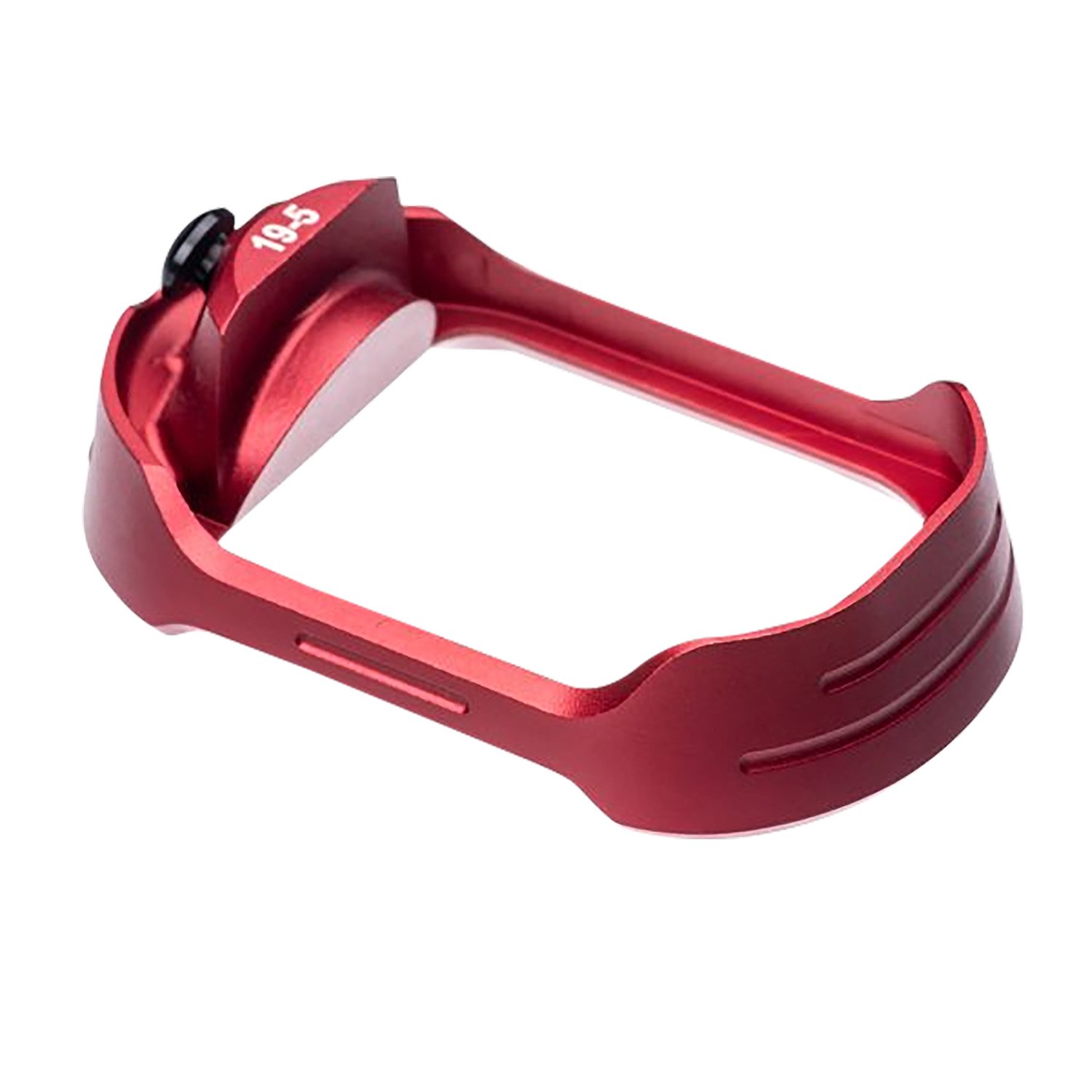 Buy Tyrant CNC TDG19G5MWREDBLKSCREW Glock 19 Gen 5 Red Aluminum Magwell online