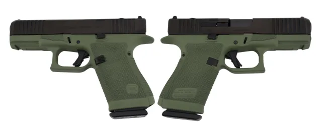 Glock 19 Gen6 ORS 9mm 4 In OD Green 3-15Rd P61950203-ODG - GLOCK - 9mm for sale at TheGunDock