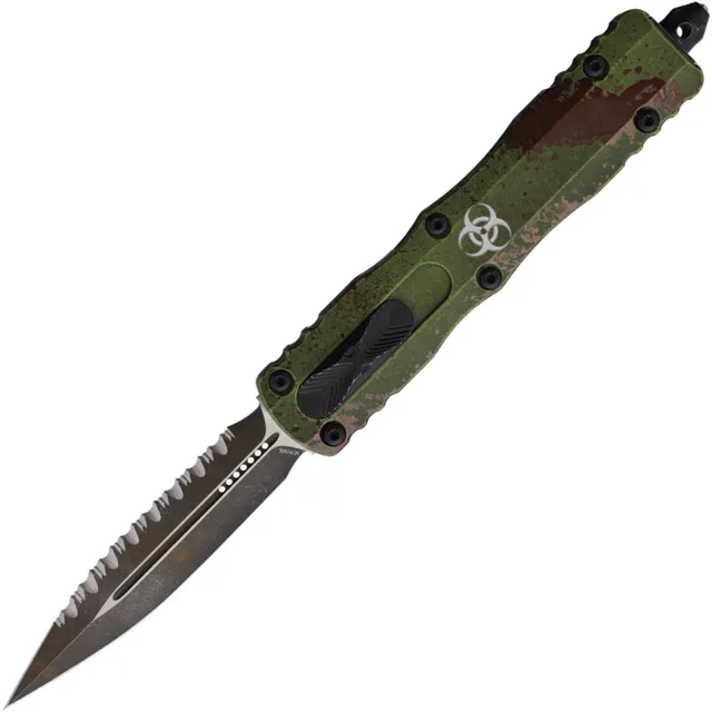 Microtech Dirac Delta 227-3OBDS 3.79 In D/E Full Serrate Outbreak