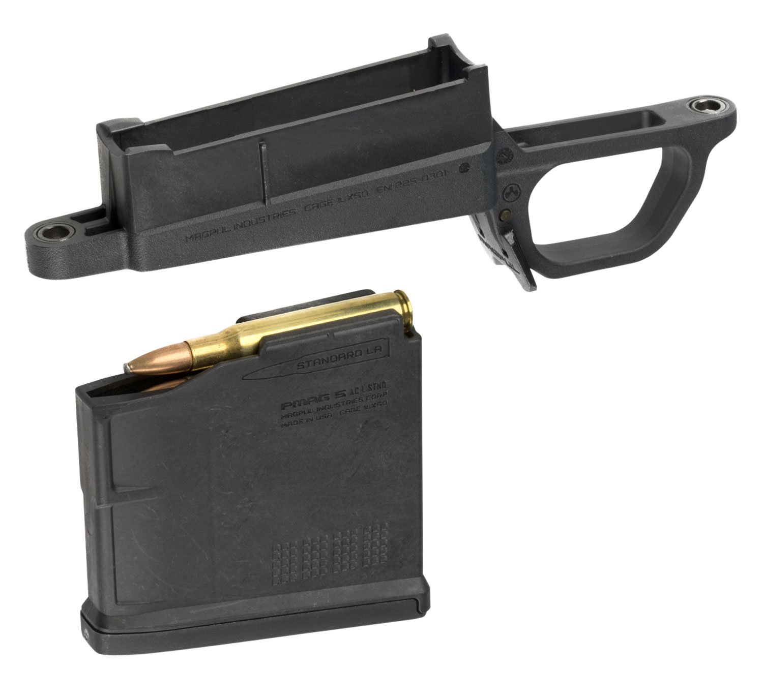Buy Magpul MAG489-BLK Bolt Action Magazine Well for Hunter 700 Long Action online