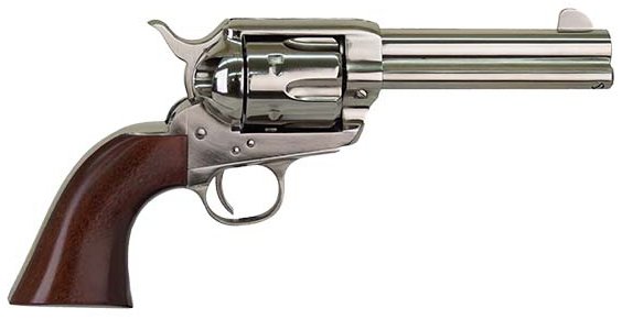 Buy Cimarron PPP9MMN Revolver 9MM 4.75" Nickel Walnut Grip online