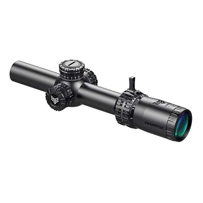 ARROWHEAD LPVO 1-8X24MM SFP ILL GUERRILLA DOT BDC-GREEN BLK - Swampfox Optics