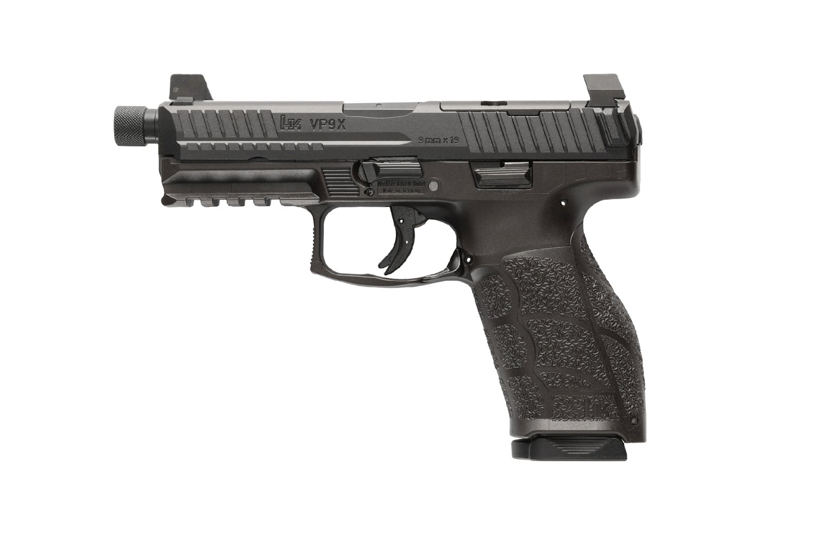 Heckler and Koch (HK USA) 81001223 VP9A1 X Tactical 9mm 4.7" Black Semi-Auto Pistol - Heckler & Koch - 9mm Luger (9x19 Parabellum)