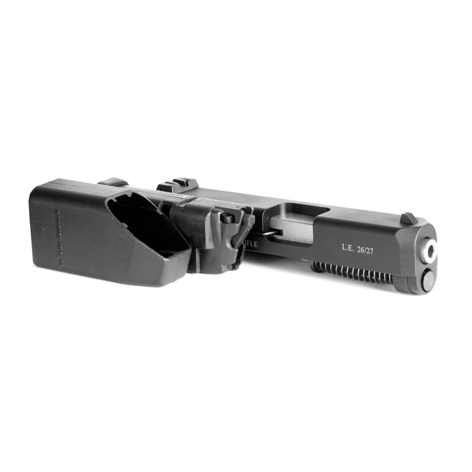 Advantage Arms AACG26-27G3 .22LR Conversion Kit, 3.46" Barrel, 10Rd, Black