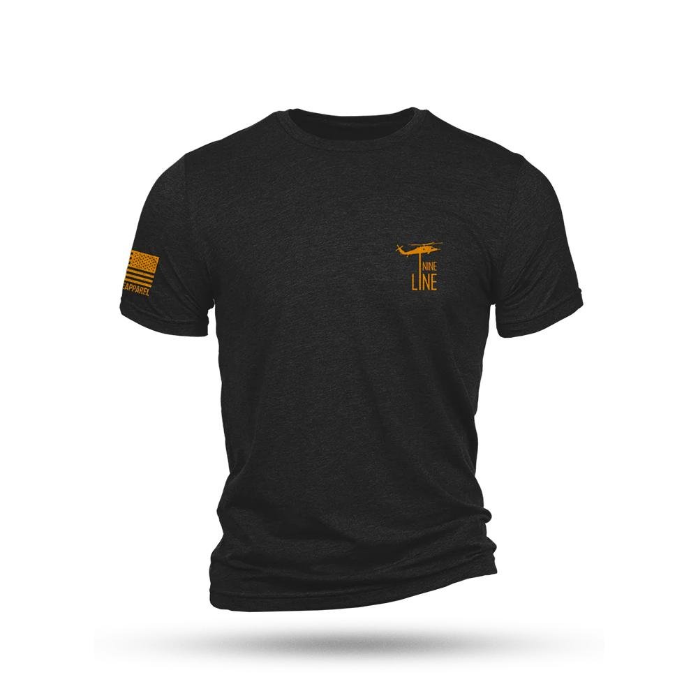 Nine Line UFO Squatch Triblend T-Shirt Black 2XL - Nine Line Apparel