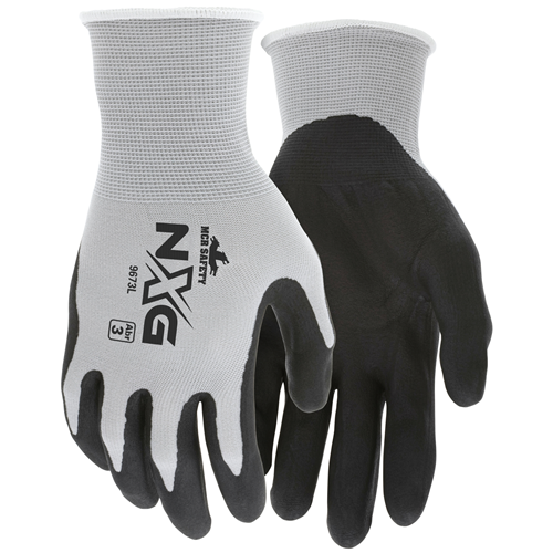 Gray Shell, Black Foam Nitrile, 13 Gauge