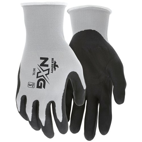 Gray Shell, Black Foam Nitrile, 13 Gauge