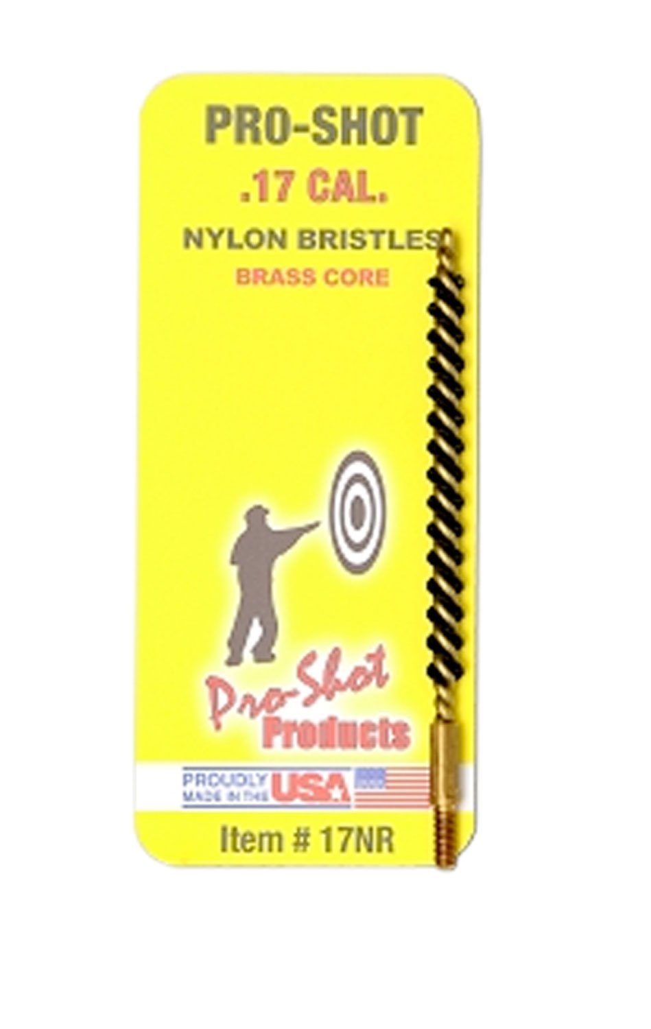 Pro-Shot 7mm Nylon Rifle Bore Brush Brass Core 7NR - Pro-Shot Products - 7MM