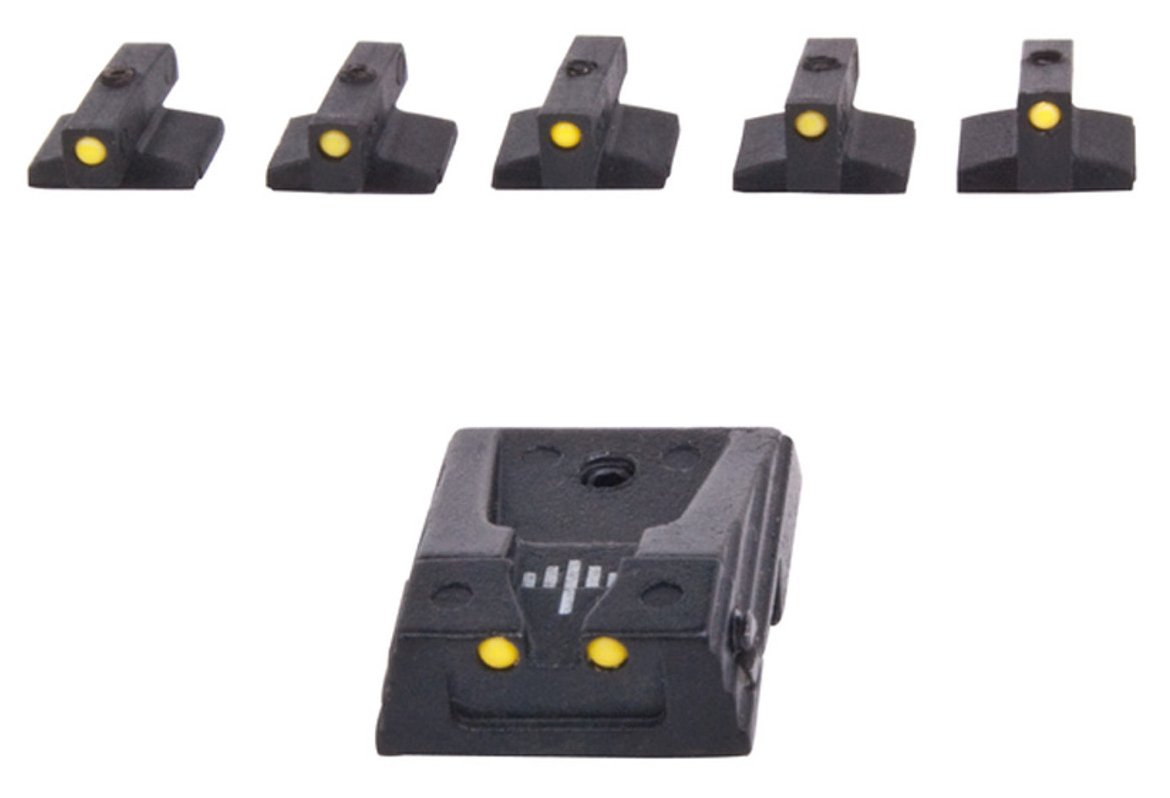 BLG Mauser 4110150 Front Rear Sight Set Adjustable Dovetail Metal Plastic