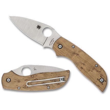 Spyderco C152NLWDP Chaparral Slipit Maple CTS XHP Blade Knife - Spyderco