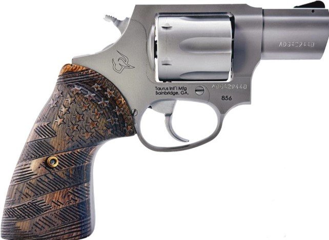Taurus 856 38 Special 2" 6 Shot Matte Stainless Steel Polished Cylinder ... - Taurus International Manufacturing, Inc. - 38 Special