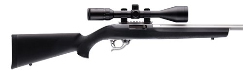 Hogue Grips Stock Rubber Black Standard Barrel 10/22 Full 22000 - Hogue - RIFLE