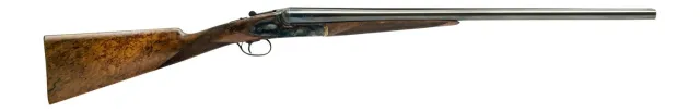 Dickinson LLC Plantation 16 Gauge Break Open 2.75" 2rd 30" Gloss Blued Side By Side Barrel, True Bone-Charcoal Case Hardening Engraved Receiver, English Style Turkish Walnut Stock - DKSN - 16 Gauge