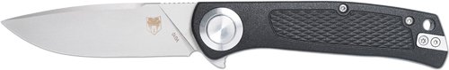 CobraTec EDC Scout Grivory Button Lock Knife Folding Blade Black - CobraTec Knives