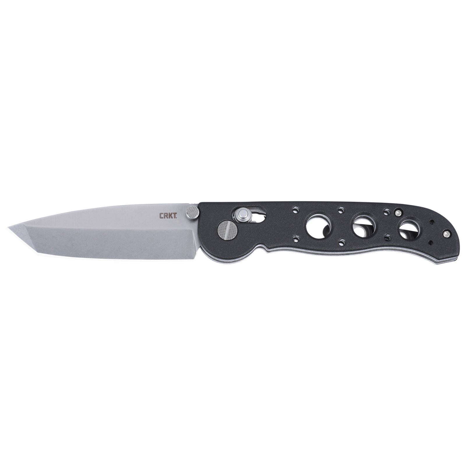 CRKT M16-02X Folding Knife 3.11" D2 Tanto Blade Black Grivory Handle - Columbia River Knife & Tool