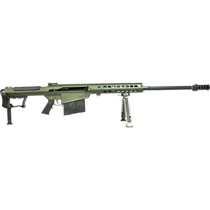 Barrett 14555 50 BMG 29.00 In Barrel 11rd OD Green Cerakote - Barrett - 50 BMG for sale at TheGunDock