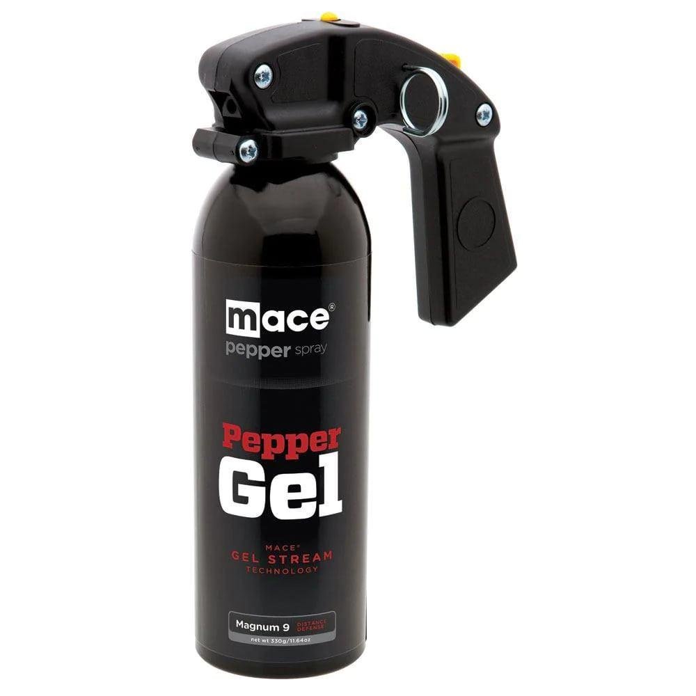 Mace 80572 Magnum 9 Pepper Gel Spray, 330g, 25ft Range, UV Dye - Mace Security International