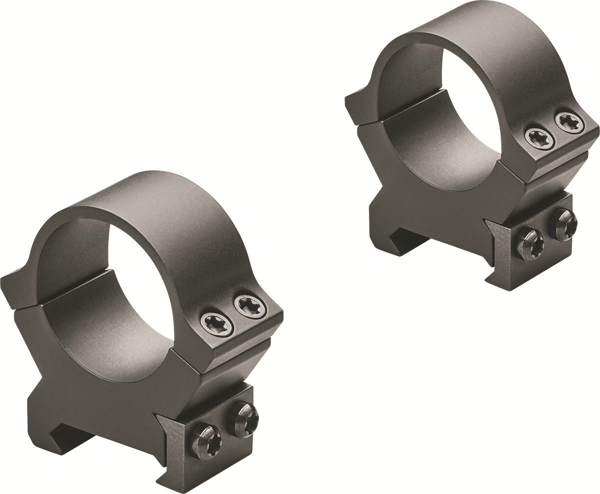 Leupold PRW2 1" Low Steel Scope Rings Matte Black - Leupold & Stevens - 1"
