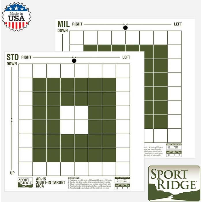 TangoDown TCSH 03710 .223 10x10 MOA White 10 Pack