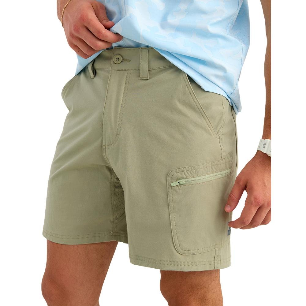 Huk Next Level 7 Shorts Seagrass XL - Marolina DBA HUK