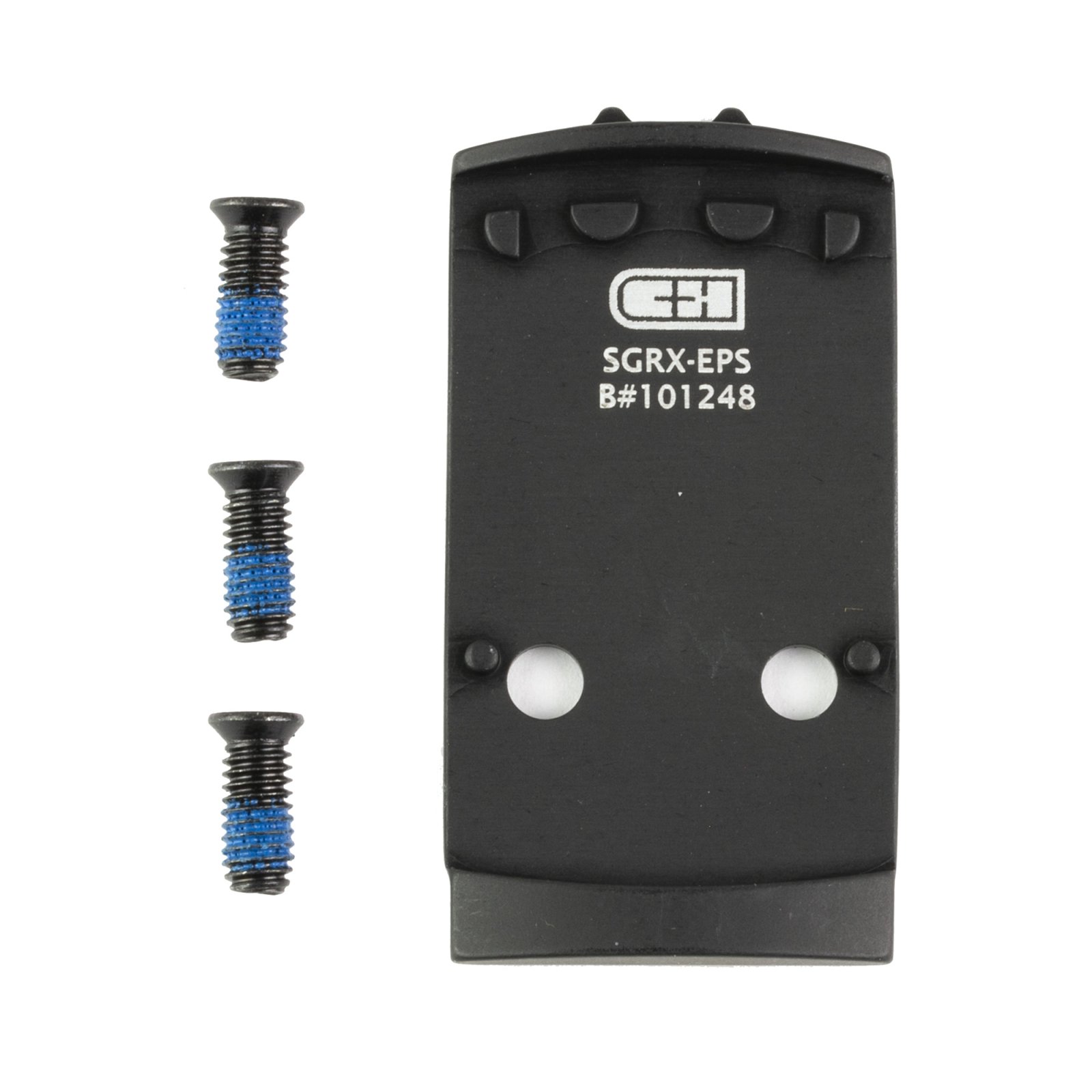C&H Precision SGRX-EPS Optic Mount Plate Sig P320 to Holosun EPS Black - C&H Precision