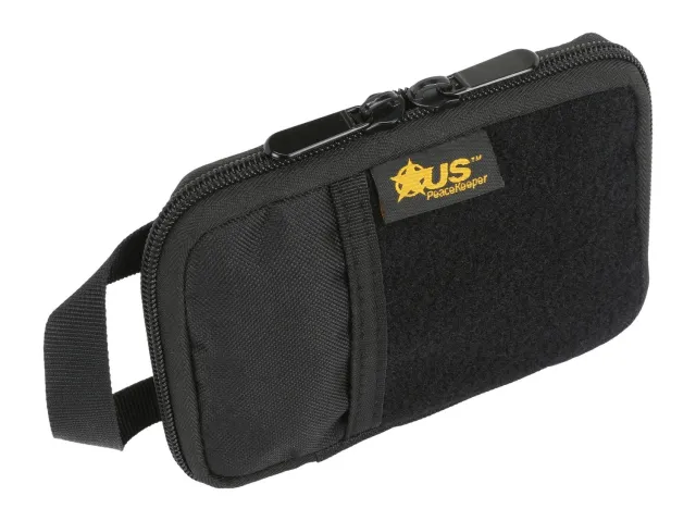 US PeaceKeeper EDC Admin Organizer Pouch 4"x6" 1000 Denier Nylon Black - US Optics