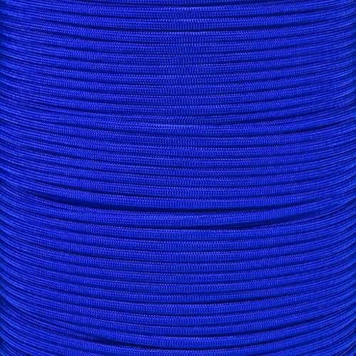 Mero 550 Paracord - 100' 550 lb Blue Royal  - E.L. Wood Braiding Co. Inc.
