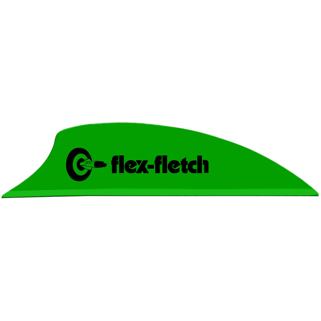 Flex Fletch SK-2-FG-39 Vanes Flo Green 2" 39 Pack Durable No Flutter