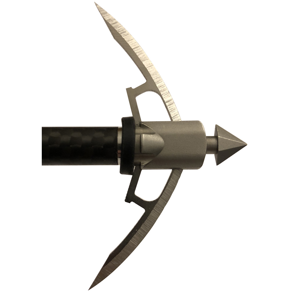Blood Therapy TO-100-01 Broadheads 100gr 3pk Steel Ferrule Blades