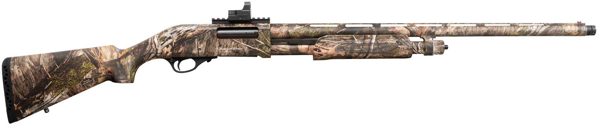 Charles Daly 930308T 335 12GA 3.5" 26" Camo Red Dot Sight Pump-Action