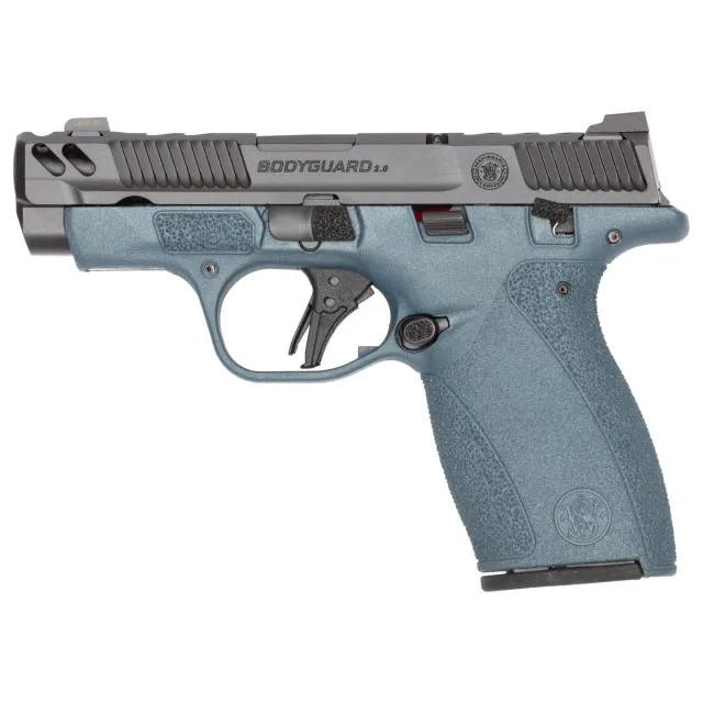 S&W Bodyguard 2.0 PC Carry Comp .380 ACP 3.1 In Blue Titanium 2x10rd Mags