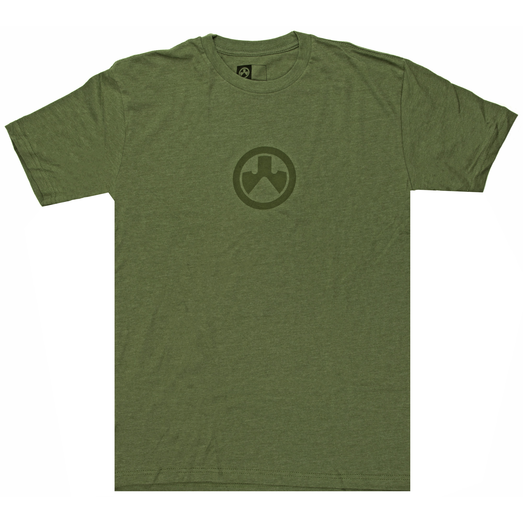 Buy Magpul MAG1115-317-L Icon Logo T-Shirt Large OD Heather, Cotton/Poly Blend online