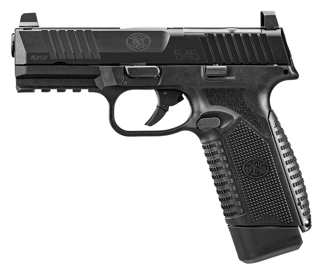 FN America 45AP Handgun 15+1 4.1" Matte Black/Blackened Stainless Steel Slide - FN America - SAO