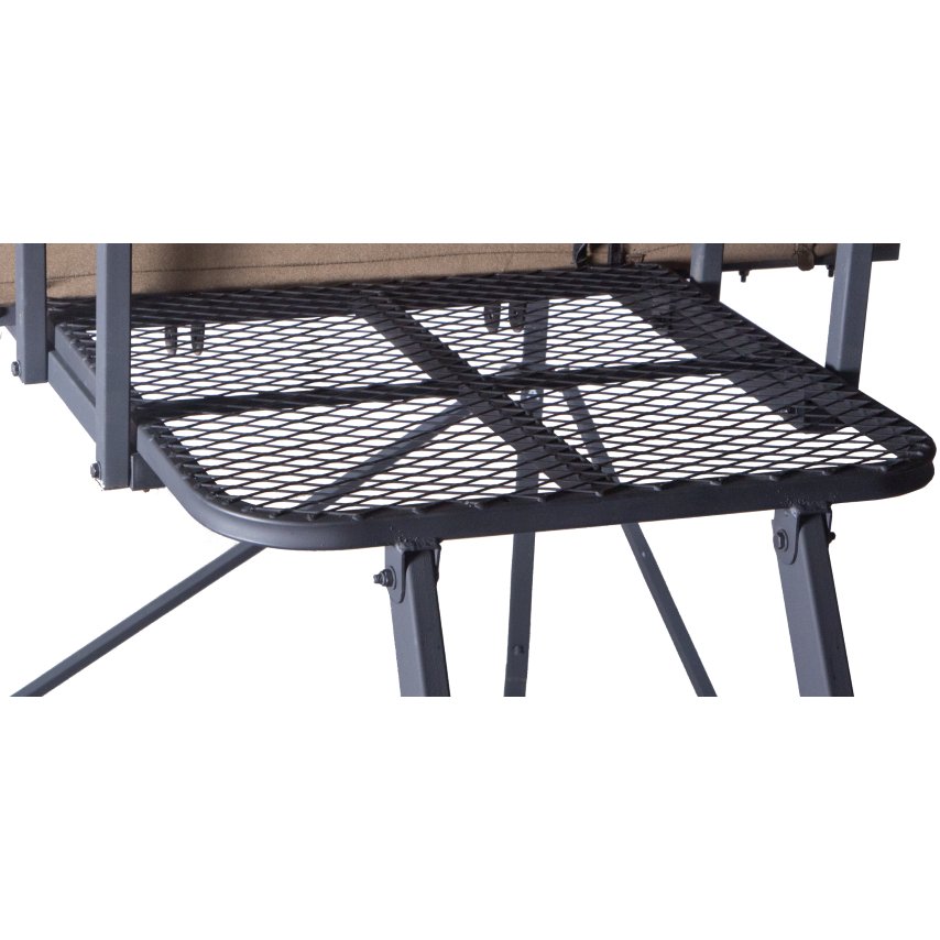 Millennium Q-203-00 Buck Hut Ladder Platform, Steel, 8.25 lbs, 26.75"x24" - Millennium