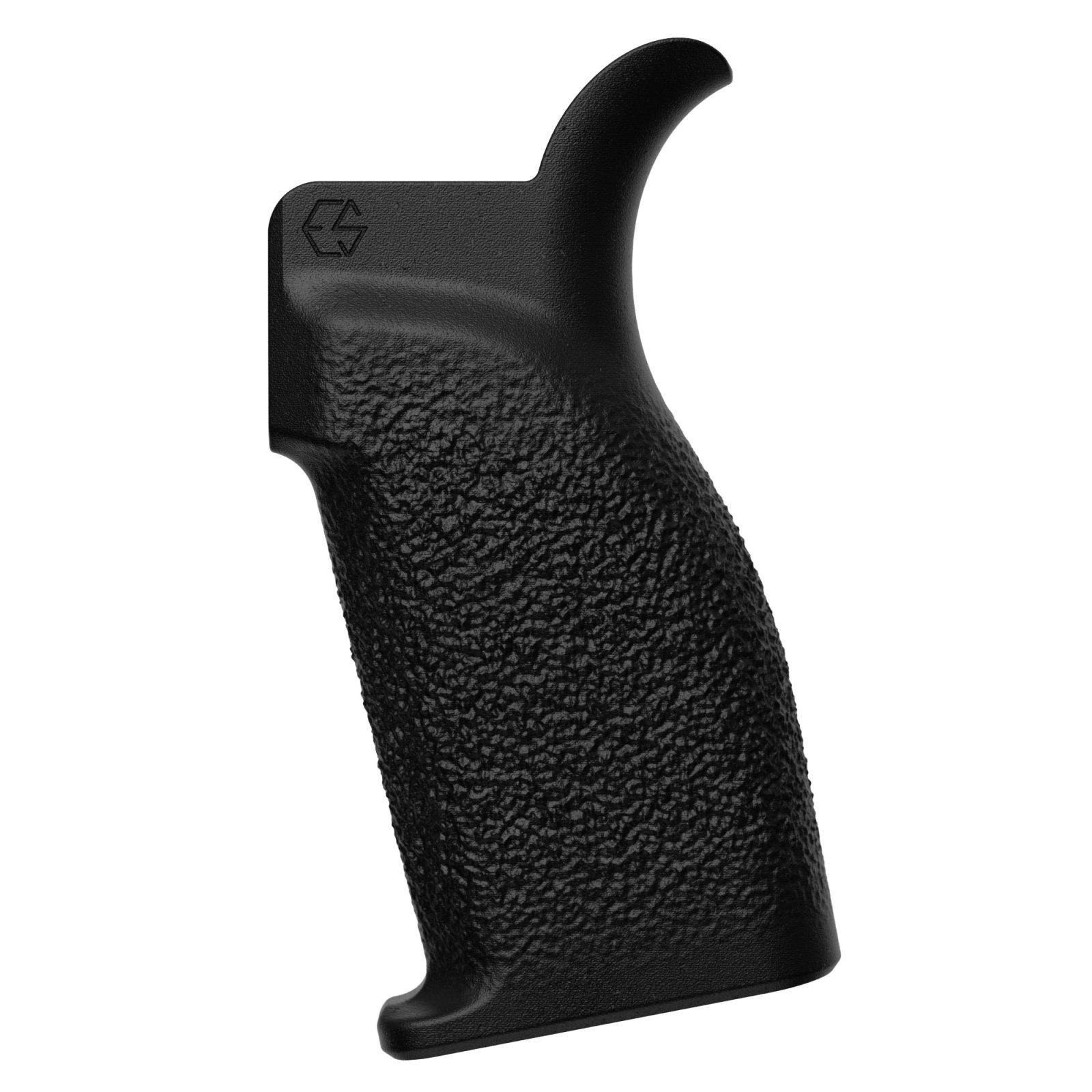 Edgar Sherman ESD-GRANITE-B-F-BLK Grip Beavertail Fine Texture Black