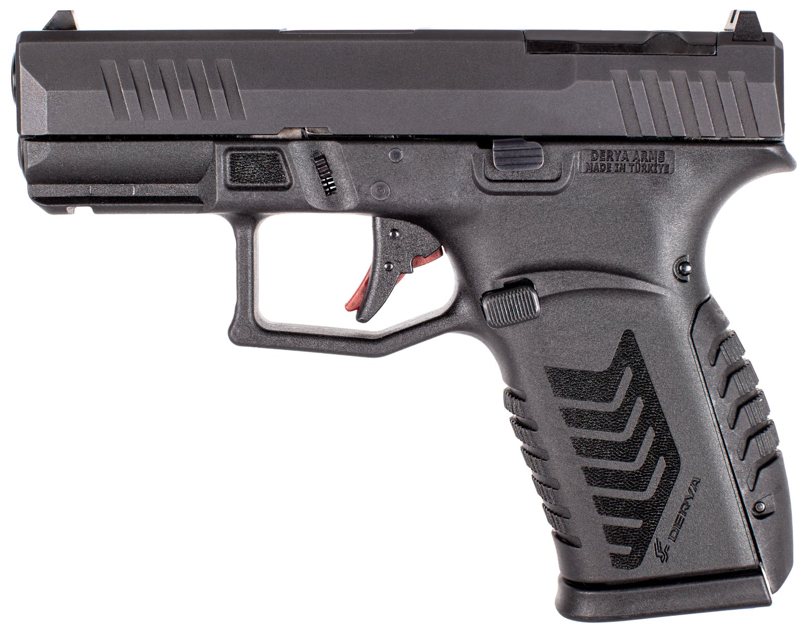 Derya Arms DY9Z.TR DY9Z 9mm 3.5" Black Melonite Semi-Auto Pistol - Derya Arms