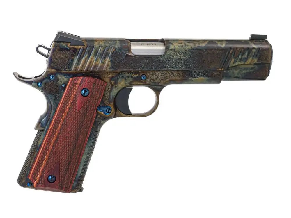 Standard Mfg 1911 Engraved .45 ACP 5" Case Hardened Pistol 1911CC1