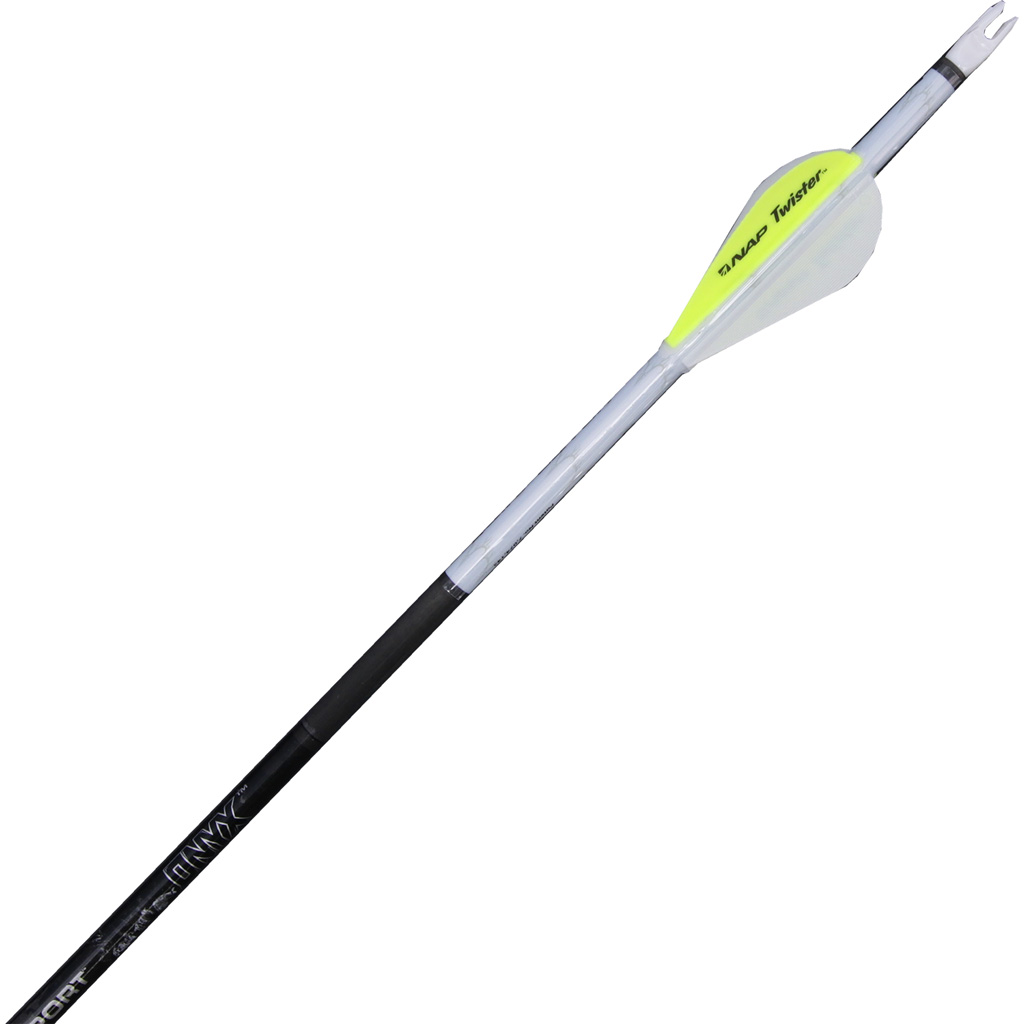 NAP NAP-60-1002 Quikfletch Twister 2" White/Yellow 6 Pack