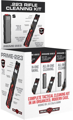 Real Avid Prime 223 Rifle Cleaning Kit 12PC.