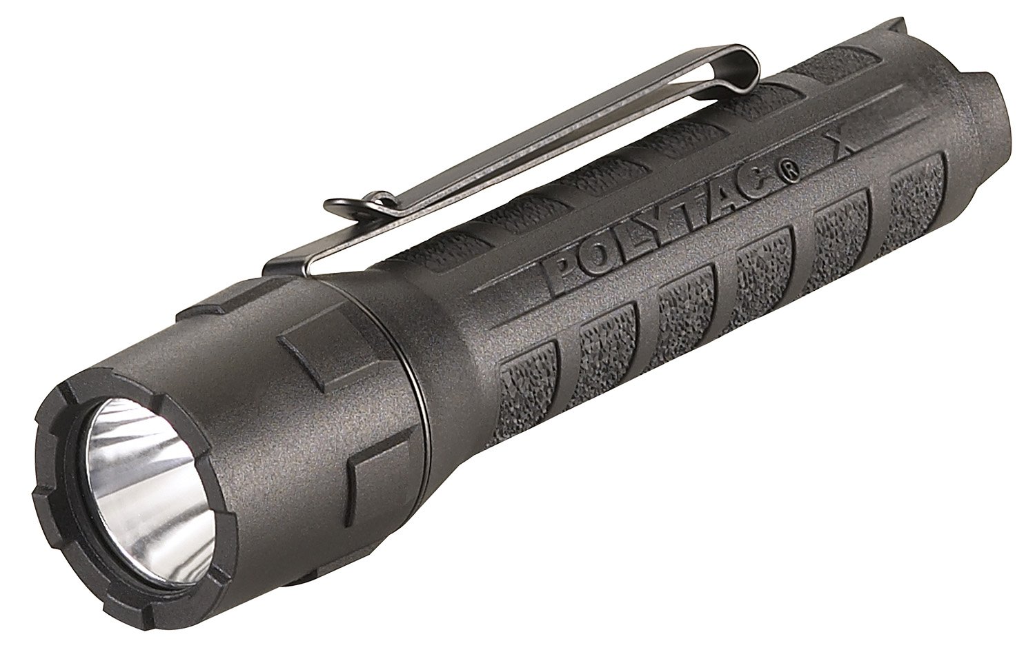 Streamlight PolyTac X USB Flashlight 600 Lumens 5.46 in Black Polymer - Streamlight - 35/260/600 LUMENS