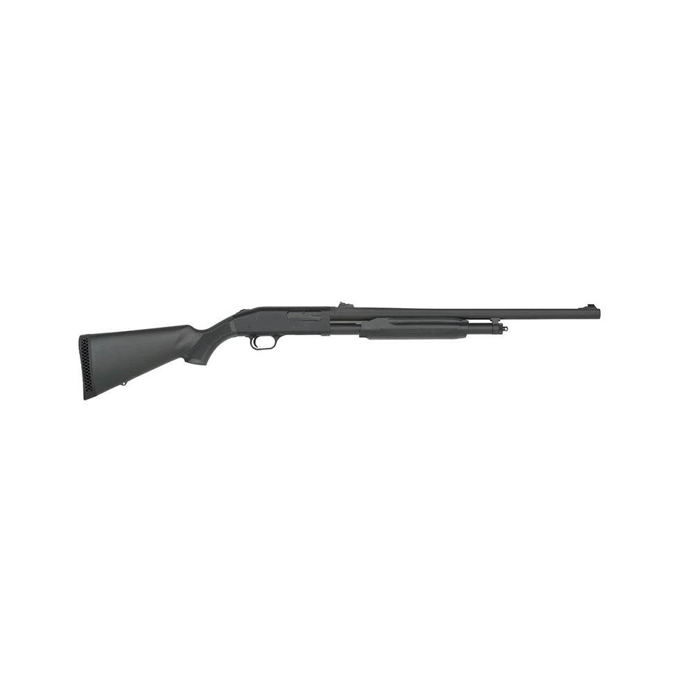Mossberg 56424 500 12 Gauge Shotgun 5+1 Rifle Sights Synthetic Blue - Mossberg - 12 Gauge